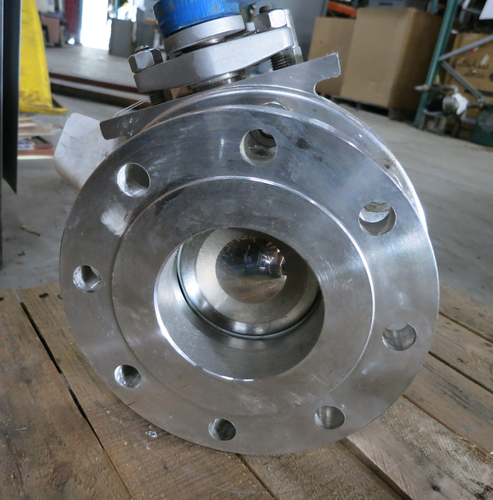 Velan 4" CF8M Ball Valve 4150 316 Ball Stem RPTFE Seat FB Split 275